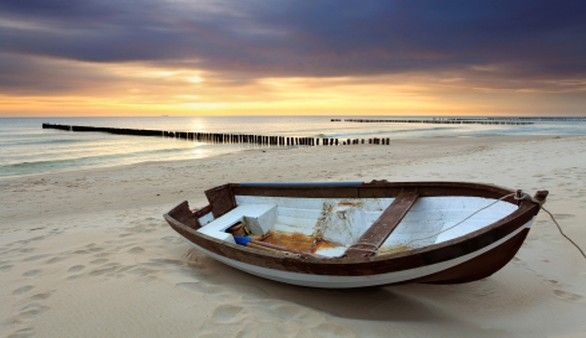 Boot auf Ueckermünde