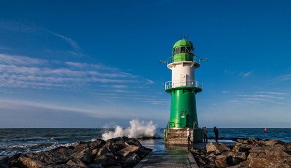 Leuchtturm in Warnemünde