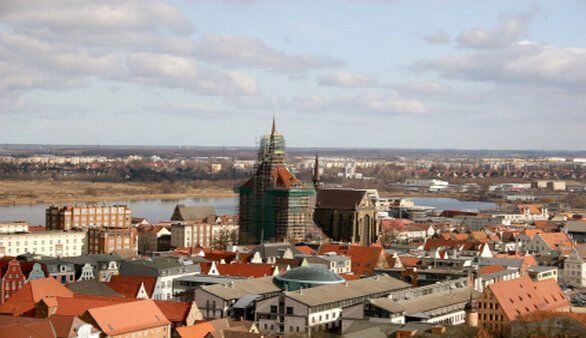 Rostock von oben