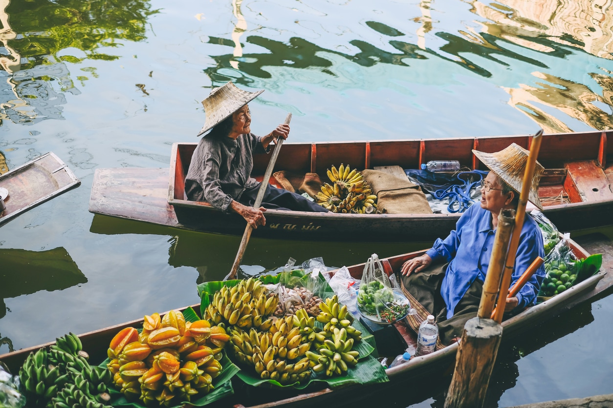 Amphawa Floating Markets