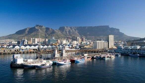 Hafen von Kapstadt Südafrika Urlaub