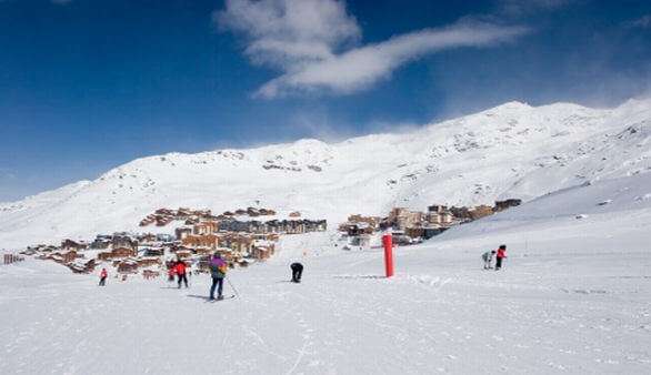 Skifahren in Val Thorens