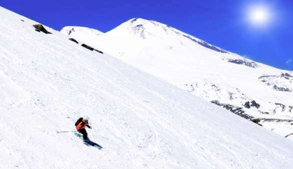 Skifahren in Russland