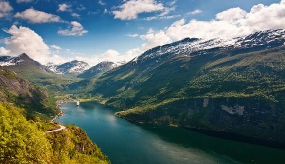 Fjord in Norwegen