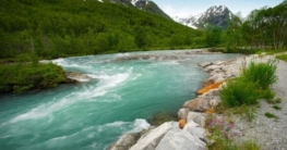 Fluß in Norwegen
