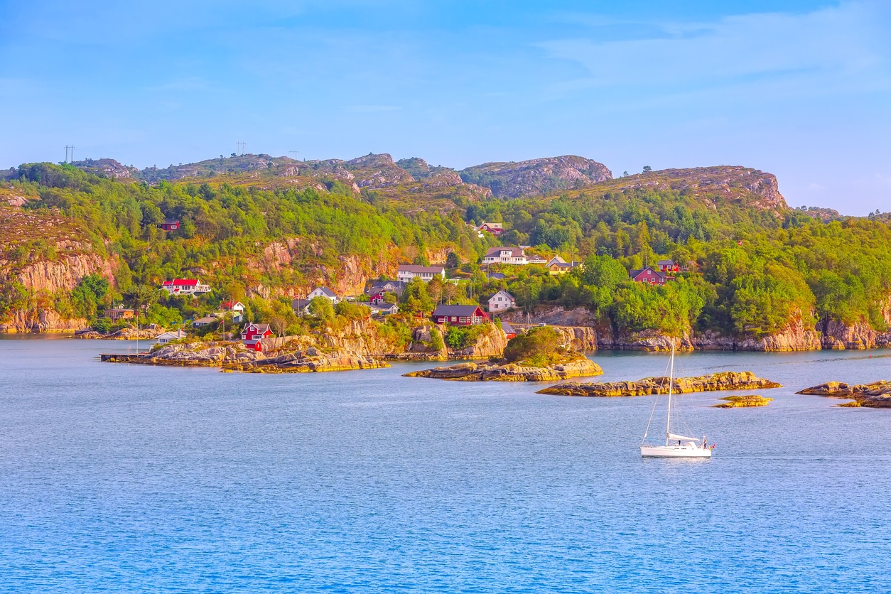 Segeltörns in Norwegen