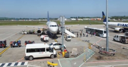 Flug nach Schottland