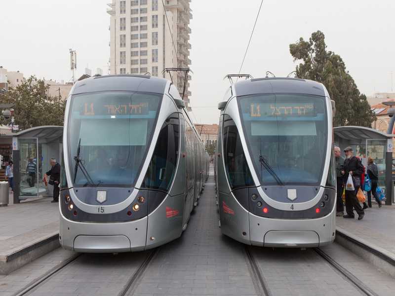Straßenbahn in Jerusalem