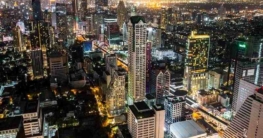 Aussicht von der Lebua Skybar