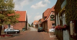 Hinte und Südbrookmerland Ausschnitt des Ortskernes Hinte