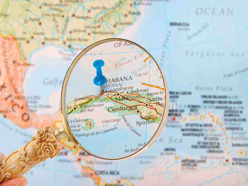 Kuba Karte