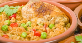 Kubanische Geflügelpfanne