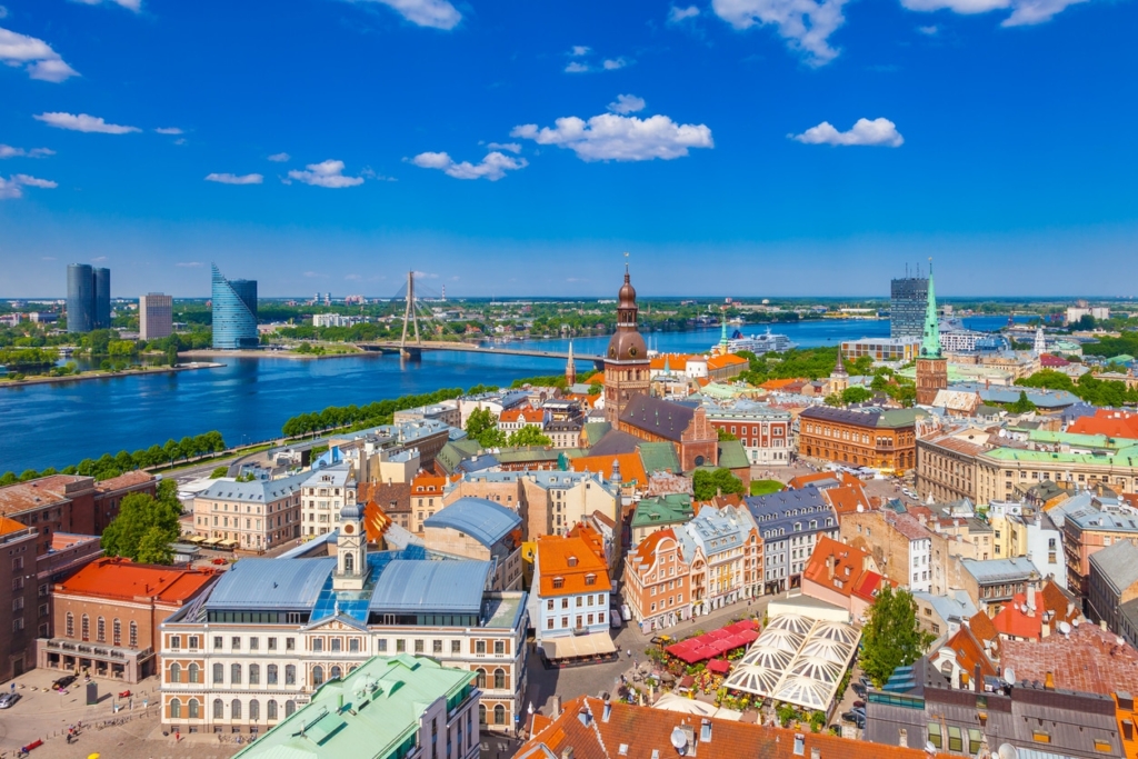Verwunderlich Stadt In Lettland Ebenbild